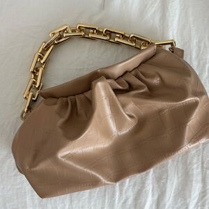 Light brown clutch